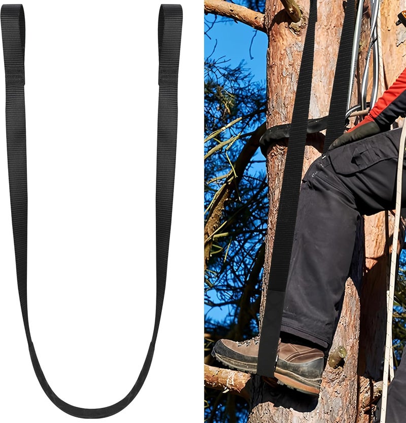 Fairooth Climbing Stick Aider for Hunting Single Step Aider Lightweight Rope Ladder Tree Stand Step Non-Slip Hunting Climbing Stick Aiders Rope Ladder for Outdoor Climb Caving - Image 1